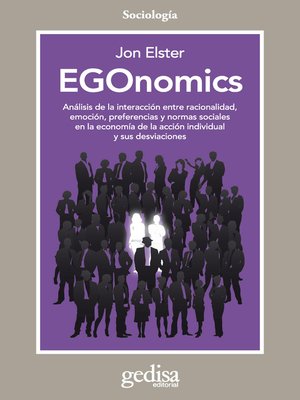 cover image of EGOnomics